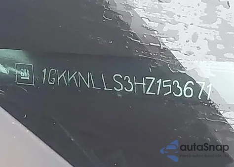 2017 GMC Acadia Sle-2 z USA, uszkodzony, nr VIN 1GKKNLLS3HZ153671